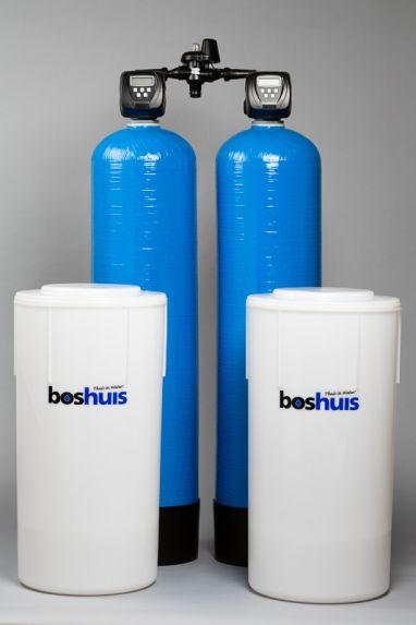 Waterontharder Duplex industrieel DWS 1.0 2x200 inclusief 2x200 liter zoutbak